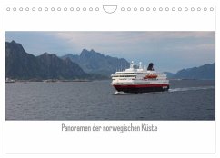 Panoramen der norwegischen Küste (Wandkalender 2024 DIN A4 quer), CALVENDO Monatskalender