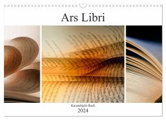 Ars Libri - Kunstwerk Buch (Wandkalender 2024 DIN A3 quer), CALVENDO Monatskalender