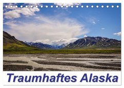 Traumhaftes Alaska (Tischkalender 2024 DIN A5 quer), CALVENDO Monatskalender