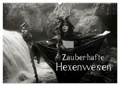 Zauberhafte Hexenwesen (Wandkalender 2024 DIN A2 quer), CALVENDO Monatskalender - Frank, Johann