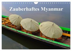 Zauberhaftes Myanmar (Wandkalender 2024 DIN A4 quer), CALVENDO Monatskalender