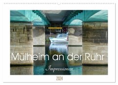 Mülheim an der Ruhr - Impressionen (Wandkalender 2024 DIN A2 quer), CALVENDO Monatskalender - Hebgen, Peter