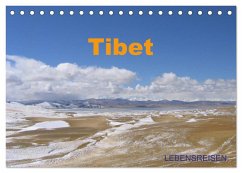 Tibet (Tischkalender 2024 DIN A5 quer), CALVENDO Monatskalender