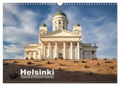 Helsinki - Hauptstadt am Finnischen Meerbusen (Wandkalender 2024 DIN A3 quer), CALVENDO Monatskalender - Preißler, Norman