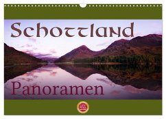 Schottland Panoramen (Wandkalender 2024 DIN A3 quer), CALVENDO Monatskalender