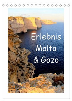 Erlebnis Malta & Gozo (Tischkalender 2024 DIN A5 hoch), CALVENDO Monatskalender