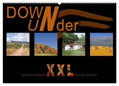 Down Under - Australiens Outback XXL (Wandkalender 2024 DIN A2 quer), CALVENDO Monatskalender
