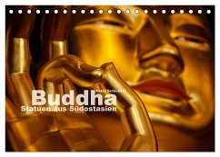 Buddha - Statuen aus Südostasien (Tischkalender 2024 DIN A5 quer), CALVENDO Monatskalender