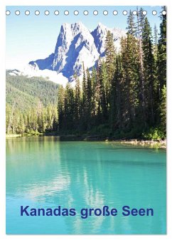 Kanadas große Seen / Planer (Tischkalender 2024 DIN A5 hoch), CALVENDO Monatskalender