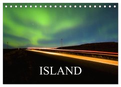 Island (Tischkalender 2024 DIN A5 quer), CALVENDO Monatskalender