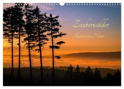 Zauberwälder - Flüstern der Natur (Wandkalender 2024 DIN A3 quer), CALVENDO Monatskalender - Pi, Dora