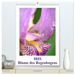 Iris, Blume des Regenbogens (hochwertiger Premium Wandkalender 2024 DIN A2 hoch), Kunstdruck in Hochglanz