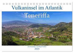 Vulkaninsel im Atlantik, Teneriffa (Tischkalender 2024 DIN A5 quer), CALVENDO Monatskalender