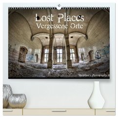 Lost Places, Vergessene Orte (hochwertiger Premium Wandkalender 2024 DIN A2 quer), Kunstdruck in Hochglanz