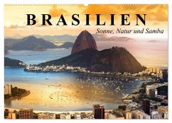 Brasilien. Sonne, Natur und Samba (Wandkalender 2024 DIN A2 quer), CALVENDO Monatskalender - Stanzer, Elisabeth