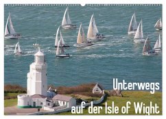 Unterwegs auf der Isle of Wight (Wandkalender 2024 DIN A2 quer), CALVENDO Monatskalender