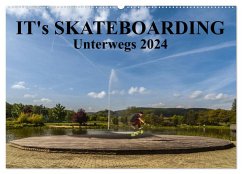 it's Skateboarding - Unterwegs (Wandkalender 2024 DIN A2 quer), CALVENDO Monatskalender