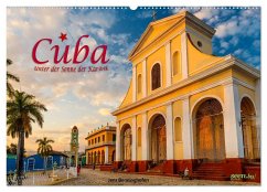 Cuba - Unter der Sonne der Karibik (Wandkalender 2024 DIN A2 quer), CALVENDO Monatskalender