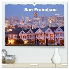 San Francisco (hochwertiger Premium Wandkalender 2024 DIN A2 quer), Kunstdruck in Hochglanz