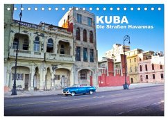Kuba - Die Straßen Havannas (Tischkalender 2024 DIN A5 quer), CALVENDO Monatskalender - Thiel, Marco