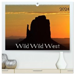 Wild Wild West (hochwertiger Premium Wandkalender 2024 DIN A2 quer), Kunstdruck in Hochglanz