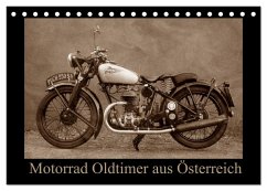 Motorrad Oldtimer aus Österreich (Tischkalender 2024 DIN A5 quer), CALVENDO Monatskalender