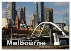 Melbourne (Wandkalender 2024 DIN A2 quer), CALVENDO Monatskalender