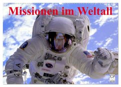 Missionen im Weltall (Wandkalender 2024 DIN A2 quer), CALVENDO Monatskalender