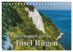 Entdeckungen auf der Insel Rügen (Tischkalender 2024 DIN A5 quer), CALVENDO Monatskalender
