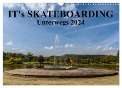 it's Skateboarding - Unterwegs (Wandkalender 2024 DIN A3 quer), CALVENDO Monatskalender - Wenk, Michael