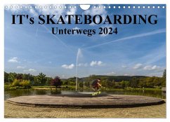 it's Skateboarding - Unterwegs (Wandkalender 2024 DIN A4 quer), CALVENDO Monatskalender - Wenk, Michael