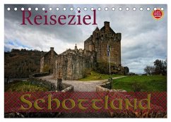 Reiseziel Schottland (Tischkalender 2024 DIN A5 quer), CALVENDO Monatskalender