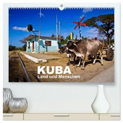 KUBA - Land und Menschen (hochwertiger Premium Wandkalender 2024 DIN A2 quer), Kunstdruck in Hochglanz - Thiel, Marco