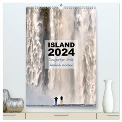 Island 2024 - Einzigartige Natur hautnah erleben (hochwertiger Premium Wandkalender 2024 DIN A2 hoch), Kunstdruck in Hochglanz