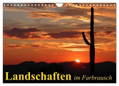 Landschaften im Farbrausch (Wandkalender 2024 DIN A4 quer), CALVENDO Monatskalender