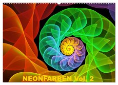 Neonfarben Vol. 2 / CH-Version (Wandkalender 2024 DIN A2 quer), CALVENDO Monatskalender
