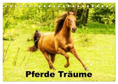 Pferde Träume (Tischkalender 2024 DIN A5 quer), CALVENDO Monatskalender