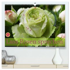 Lass Rosen sprechen (hochwertiger Premium Wandkalender 2024 DIN A2 quer), Kunstdruck in Hochglanz
