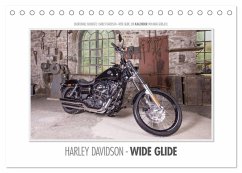 Emotionale Momente: Harley Davidson - Wide Glide / CH-Version (Tischkalender 2024 DIN A5 quer), CALVENDO Monatskalender - Gerlach, Ingo