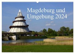 Magdeburg und Umgebung 2024 (Wandkalender 2024 DIN A2 quer), CALVENDO Monatskalender - Bussenius, Beate