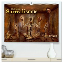 Moderner Surrealismus (hochwertiger Premium Wandkalender 2024 DIN A2 quer), Kunstdruck in Hochglanz