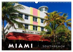 Miami South Beach (Wandkalender 2024 DIN A3 quer), CALVENDO Monatskalender - Schleibinger www.js-reisefotografie.de, Judith