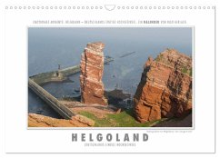 Emotionale Momente: Helgoland ¿ Deutschlands einzige Hochseeinsel. (Wandkalender 2024 DIN A3 quer), CALVENDO Monatskalender - Gerlach, Ingo