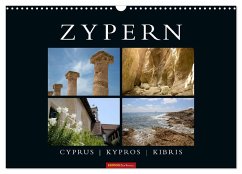 Zypern ¿ Cyprus ¿ Kypros (Wandkalender 2024 DIN A3 quer), CALVENDO Monatskalender