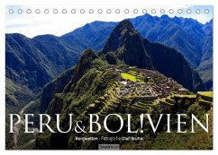 Peru & Bolivien - Die Landschaft (Tischkalender 2024 DIN A5 quer), CALVENDO Monatskalender - Bruhn, Olaf
