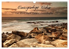 Einzigartige Natur - Eine Reise durch Europas Landschaften (Wandkalender 2024 DIN A3 quer), CALVENDO Monatskalender - TJPhotography