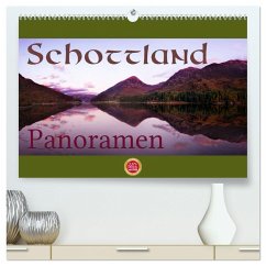 Schottland Panoramen (hochwertiger Premium Wandkalender 2024 DIN A2 quer), Kunstdruck in Hochglanz - Cross, Martina