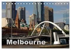 Melbourne (Tischkalender 2024 DIN A5 quer), CALVENDO Monatskalender