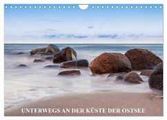 Unterwegs an der Küste der Ostsee (Wandkalender 2024 DIN A4 quer), CALVENDO Monatskalender