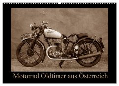 Motorrad Oldtimer aus Österreich (Wandkalender 2024 DIN A2 quer), CALVENDO Monatskalender